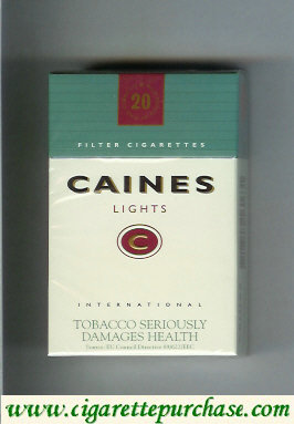 Caines Lights cigarettes denmark